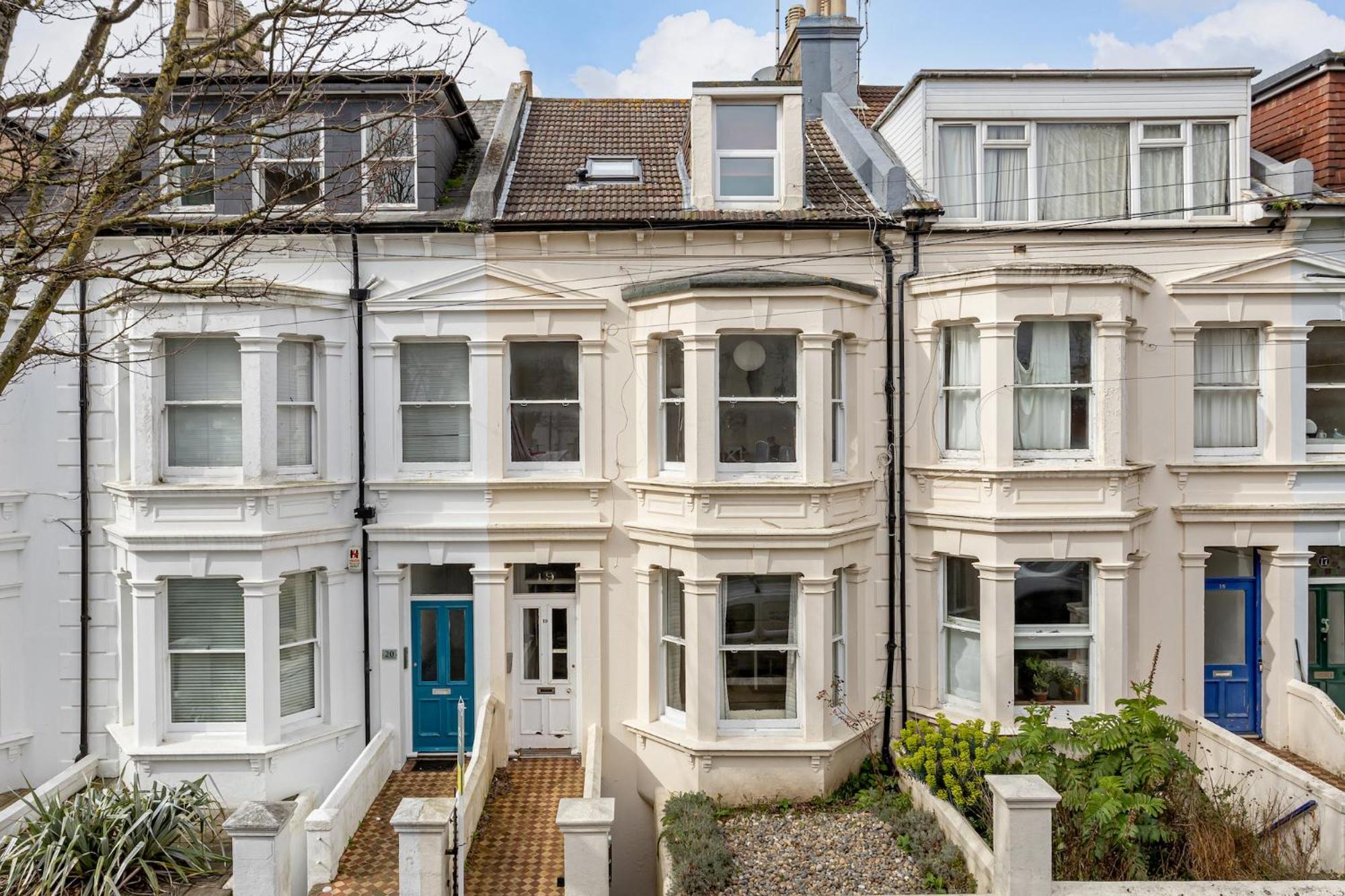 Central Hove Flat W Large Garden Buitenkant foto